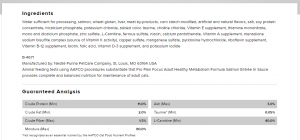 Purina Pro Plan 'Healthy' Metabolism Formula: what's really in cat food